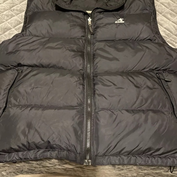 EASTERN MOUNTAIN SPORTS DOWN VEST EUC PTP 25.5 in men’s xxl huge INSIDE pocket - Picture 6 of 8